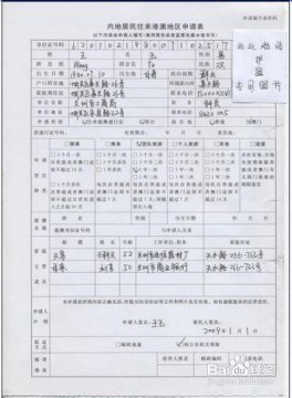 戶籍性質(zhì)一欄怎么寫