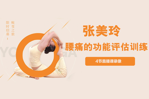 張美玲-腰痛的功能評估訓練-4節(jié)直播課錄像