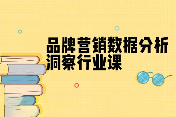 品牌營銷數(shù)據(jù)分析洞察行業(yè)課