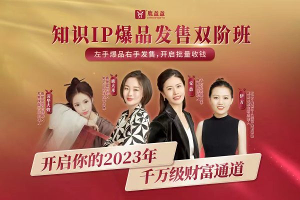 鹿盈盈知識IP雙階班—發(fā)售密訓(xùn)課16項(xiàng)