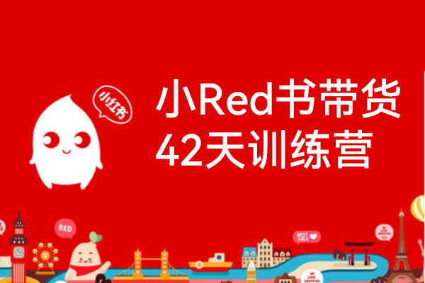 小Red書帶貨42天訓練營（2.0版），普通人月收過萬的帶貨課，零門檻無壓貨
