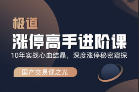 作手逍遙風(fēng)極道藍冰系列漲停高手進階課