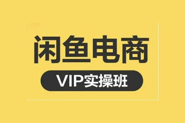 閑魚電商運(yùn)營全系統(tǒng)VIP實操課，1部手機(jī)隨時隨地電商賣貨