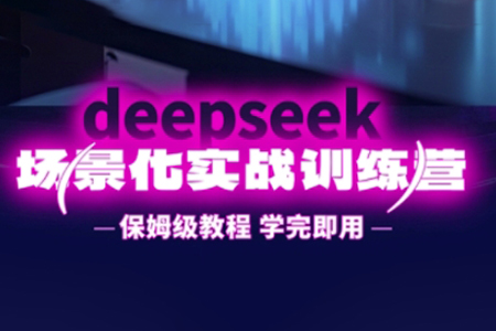 一舟老師·DeepSeek場景化實(shí)戰(zhàn)訓(xùn)練營，保姆級教程，學(xué)完即用，手把手教你用DeepSeek提升效率