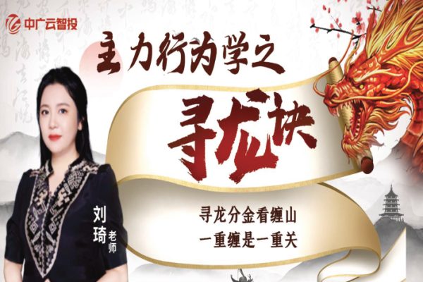 中廣云劉琦老師高階課主力行為學(xué)之尋龍?jiān)E小班課