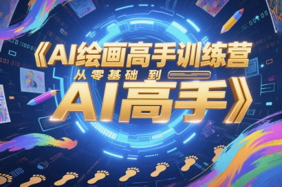 墨竹AI繪畫高手訓練營，從零基礎到AI高手